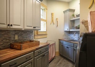A well planned laundry room. Blue Ridge, Georgia