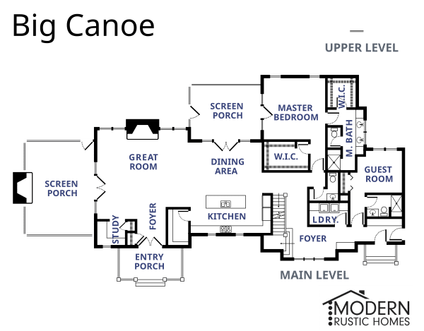 Custom Home Upper Level