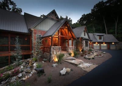 Big Canoe Lodge a Luxury Custom Home in Jasper Georgia
