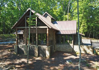 Classic proportions give this cottage a beautiful look. Ellijay, Georgia