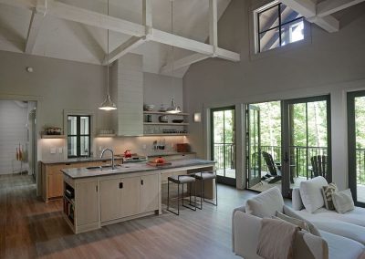 Natural light floods this essentials only kitchen. Ellijay, Georgia