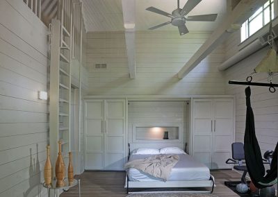 The murphy bed makes into a guest room. Ellijay, Georgia