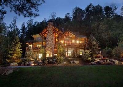 Ponderosa Lodge a Luxury Custom Home in Ellijay Georgia
